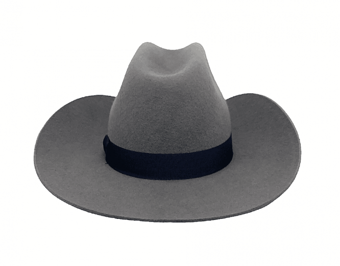 Westernhut Rodeo in Grau