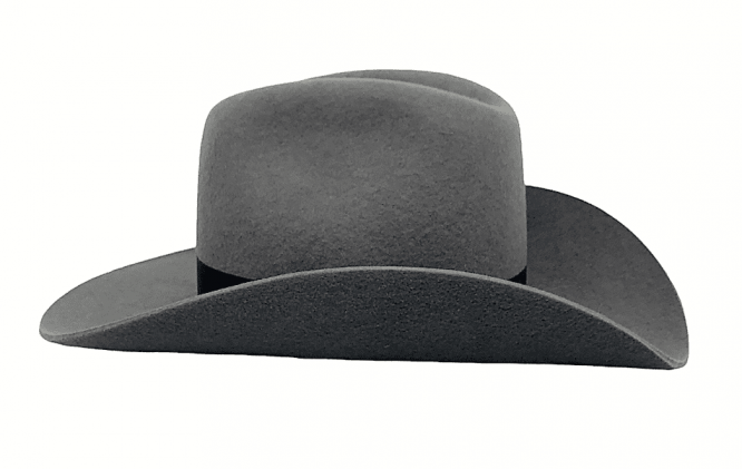 Westernhut Rodeo in Grau