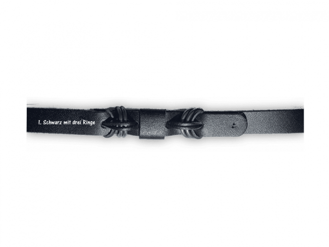 Hutband Leder 3 Variationen – Bild 2