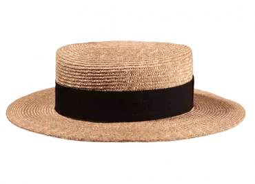 Vaquero Strohhut mit schwarzem Hutband