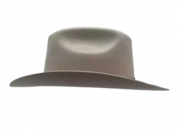 Westernhut Desperado in Hellbeige mit Lederhutband