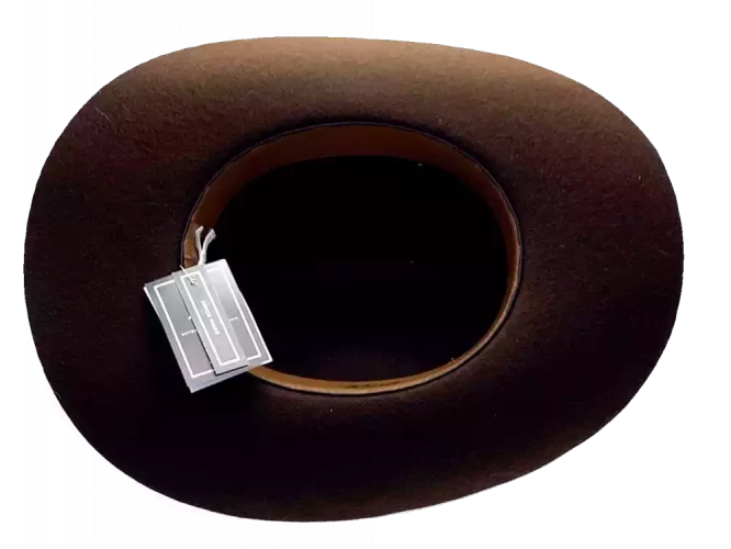 Westernhut Rodeo Braun Mit Lederhutband