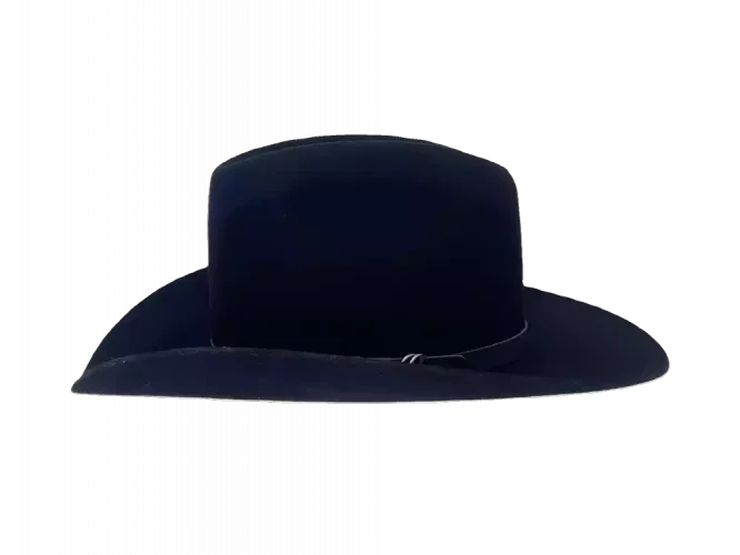 Westernhut Rodeo Schwarz Mit Lederhutband
