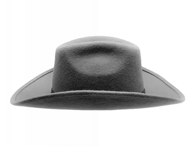 Westernhut Montana Grau Mit Bidee