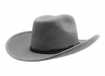 Westernhut Montana Grau Mit Bidee