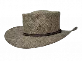 Old West Western Strohhut "American Pioneer„ aus Seegras