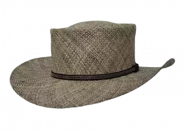 Old West Western Strohhut "American Pioneer„ aus Seegras