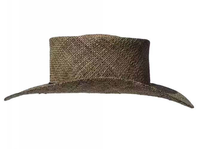 Old West Western Strohhut "American Pioneer„ aus Seegras
