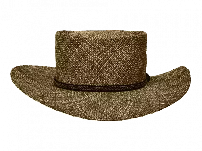 Old West Western Strohhut "American Pioneer„ aus Seegras