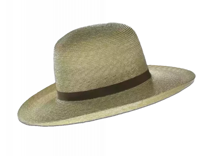 Westernstrohhut Open Crown