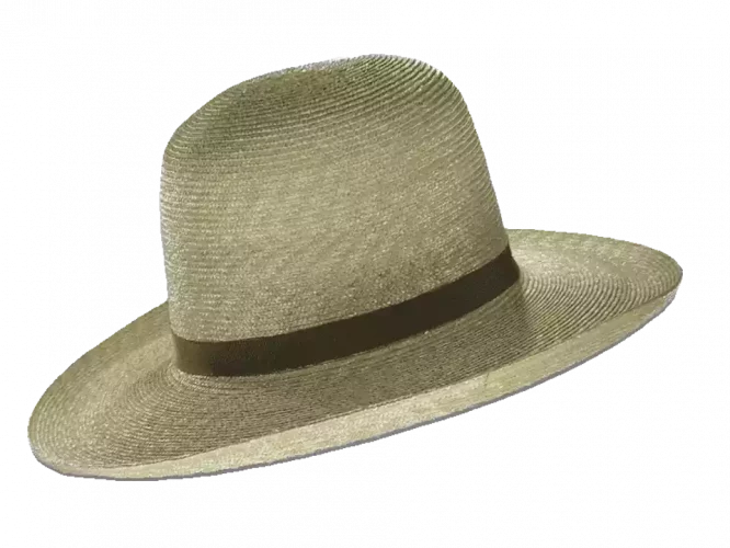 Westernstrohhut Open Crown
