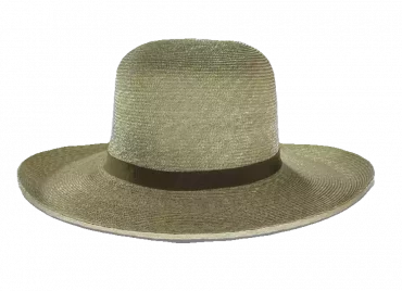 Westernstrohhut Open Crown