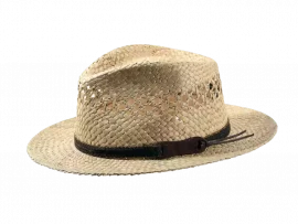 Cowboyhut aus Stroh