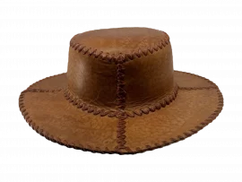 Australischer Lederhut Hellbraun
