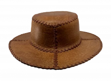 Australischer Lederhut Hellbraun
