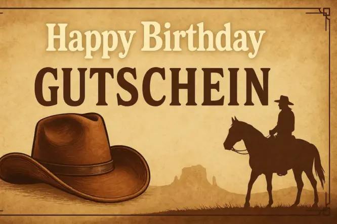 Gutschein Happy Birthday